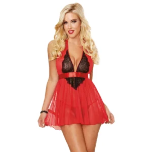 Sexy Women's Backless babydoll Nightwear