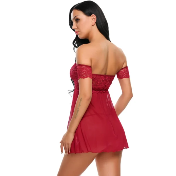 Sexy Women's Bralette Babydoll Nightwear - Image 2