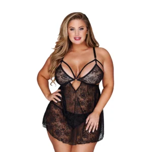Sexy Women's Key Hole Babydoll Nightwear