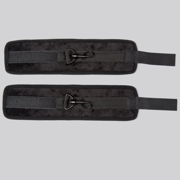 BDSM Ankle Cuffs with Metal Lock - Image 4