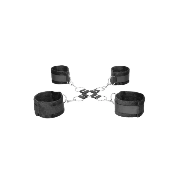 Soft Hogtie Set With Handcuffs and Ankle Cuffs - Image 4