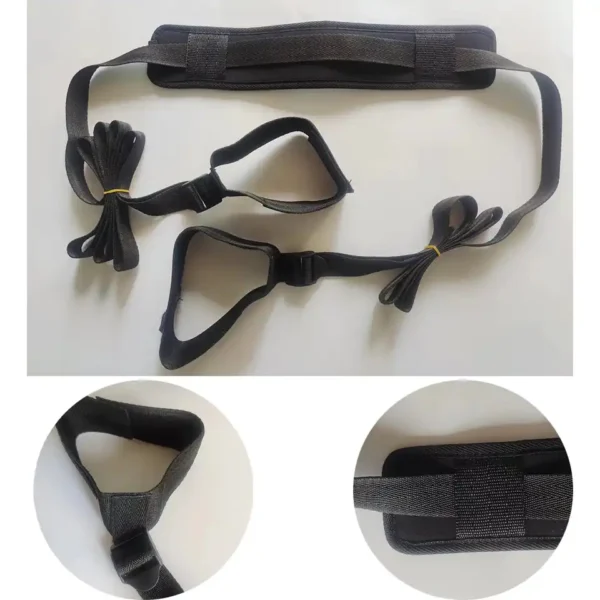 Sensual Neck and Leg Straps Position Restraints