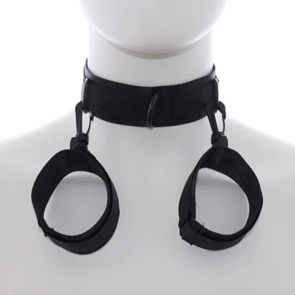 Collar to Wrist BDSM Restraints for Couples