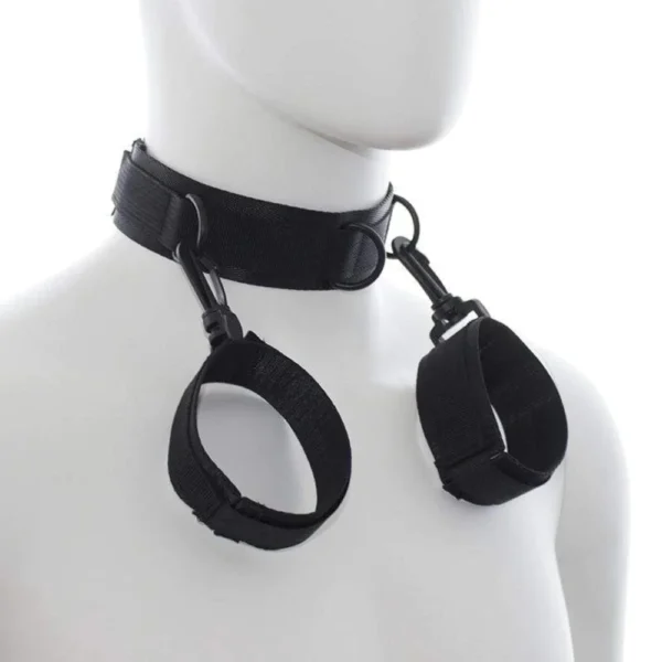 Collar to Wrist BDSM Restraints for Couples - Image 2