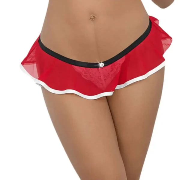 Women's Sexy Role Play Erotic Cheeky Panty