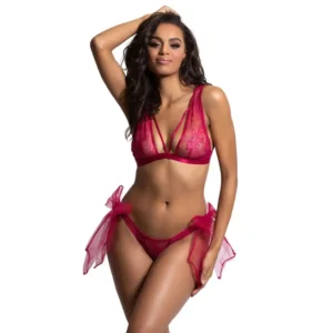 Women's Sexy V-Neck Fashion Lingerie Set