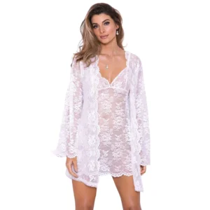 Sexy Women's Frill Robes Nightwear
