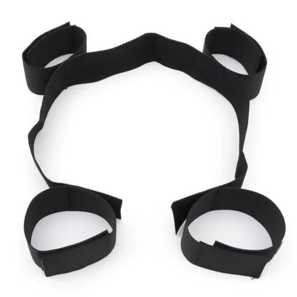 BDSM Spreader Bar with Handcuffs and Ankle Cuffs