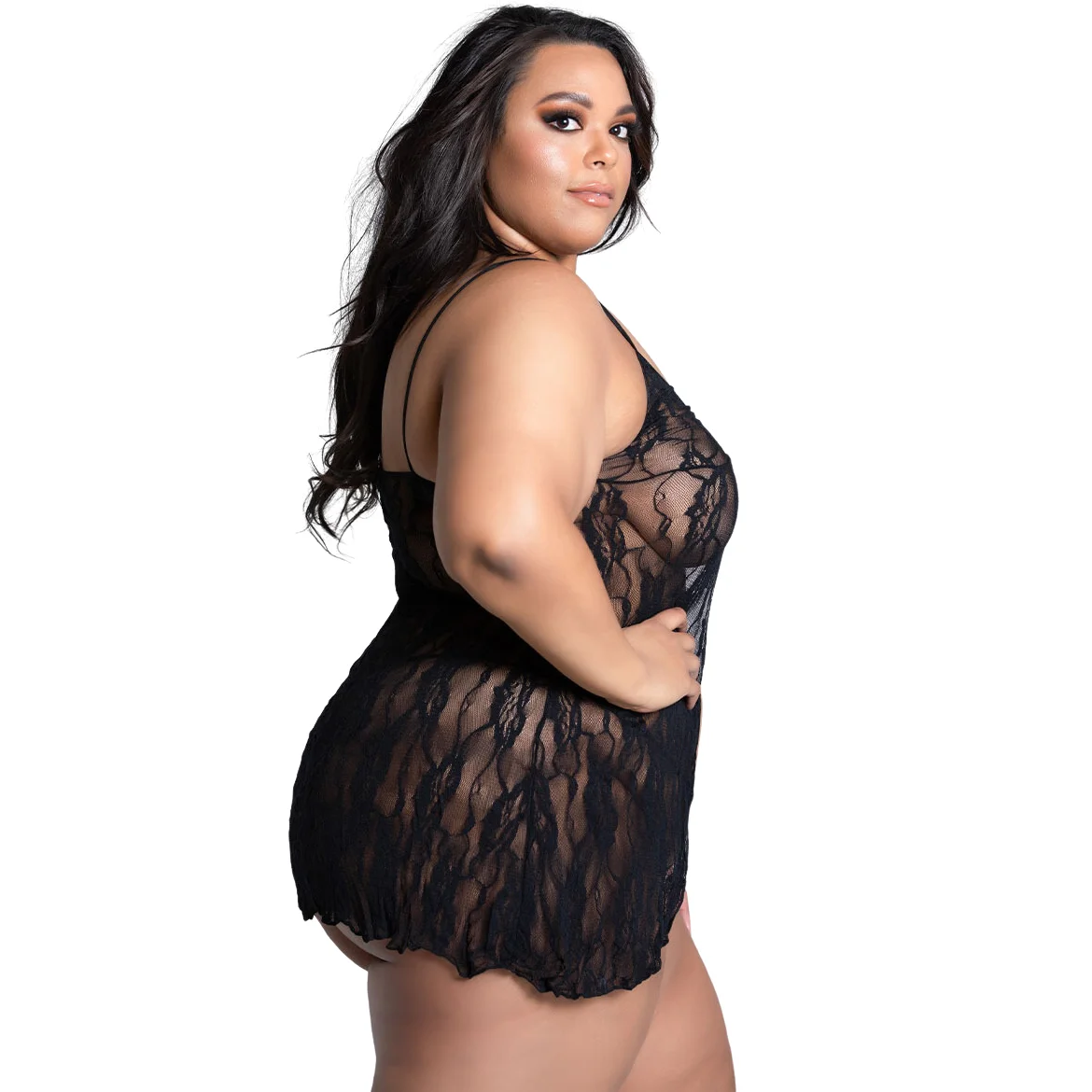 Women's Regular Lace Seductive Babydoll - Image 2