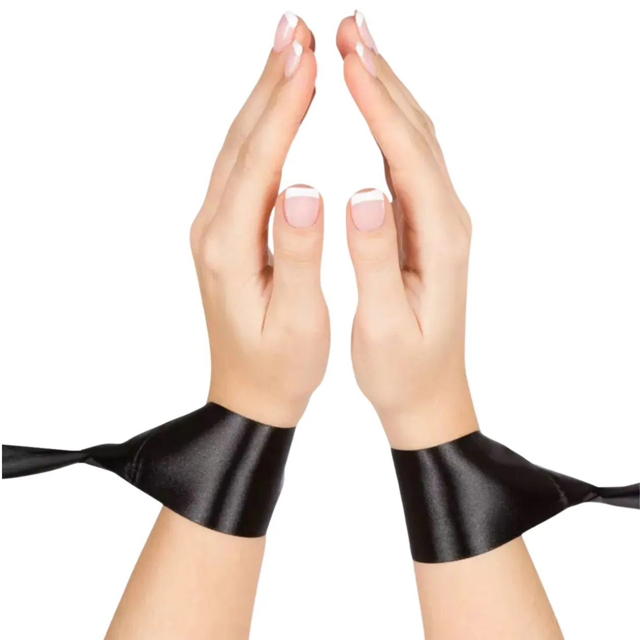 Soft Satin Bed Restraint BDSM Set for Bondage