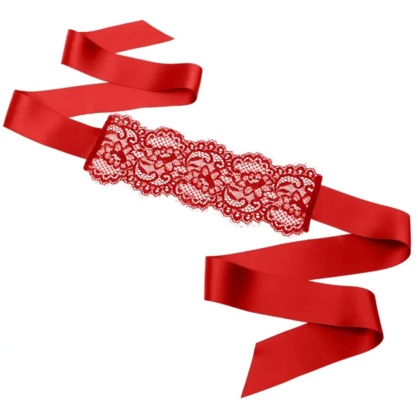 Luxurious Lace Blindfold For Bondage Lovemaking - Image 4