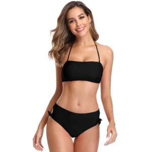Sexy high-waist hipster women bikini set