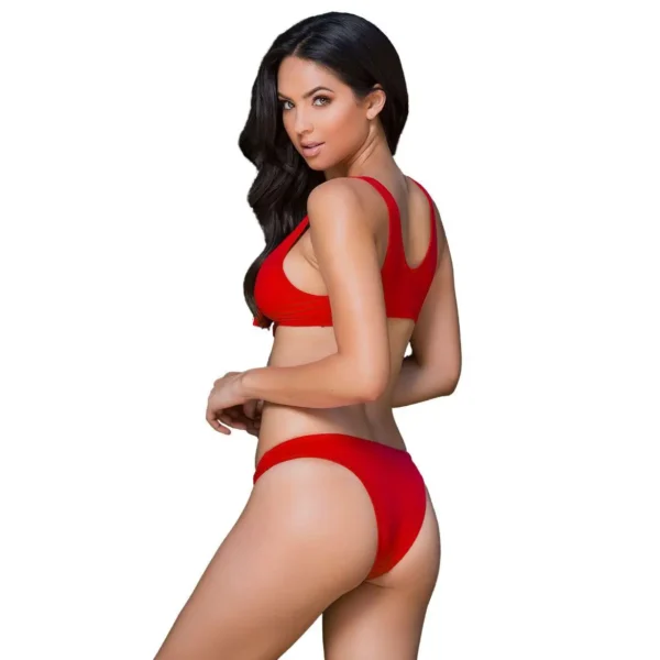 Sexy Women's Deep Neck Lingerie set - Image 4