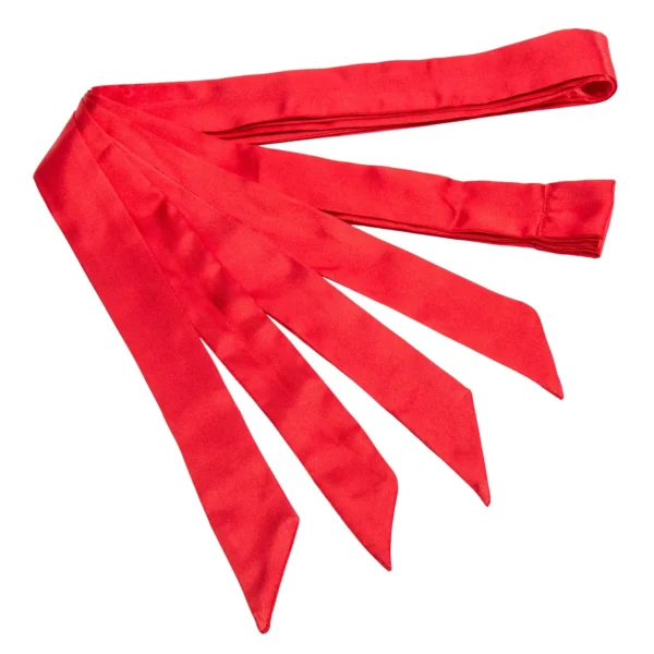 Satin Bed Restraint Kit with Blindfold for BDSM Play - Image 3