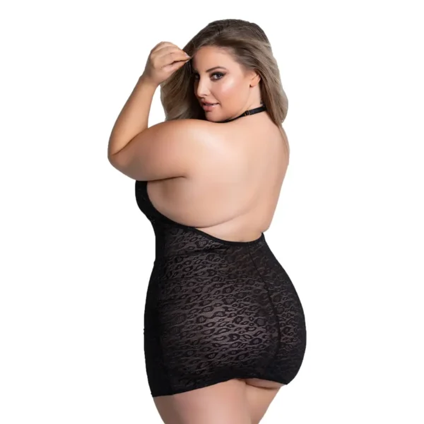 Women's Chemise Halter Neck Nightwear Set - Image 2