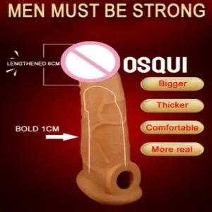 Men's Reusable Extra Dotted Sleeve Dragon Condom