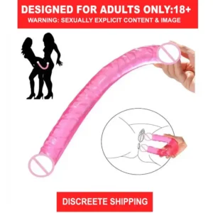 Two Heads Double Dong Dildo Lesbian Sex Toy women sex toys dildos sexy toys for women big size