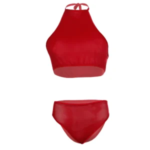 Women Push and Pull Red Bra and Panty Set