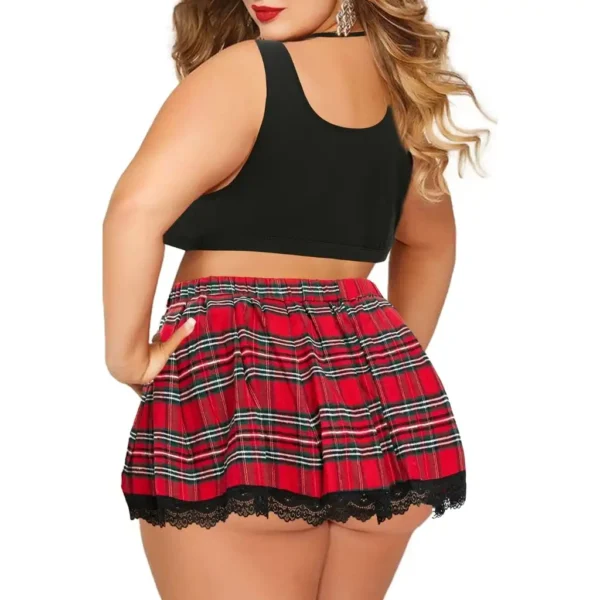 Women's Sexy School Girl Roleplay Costume - Image 2