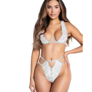 Women's Sexy Half Cup Underwire Lingerie