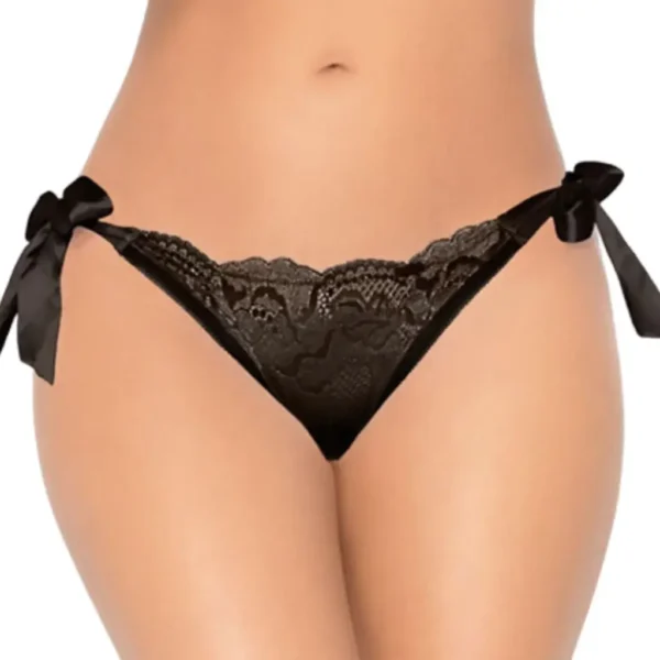 Women's Sexy Tie Side Hip Open Panty - Image 2