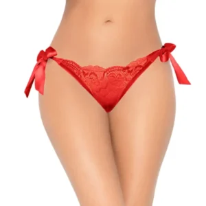 Women's Sexy Tie Side Hip Open Panty