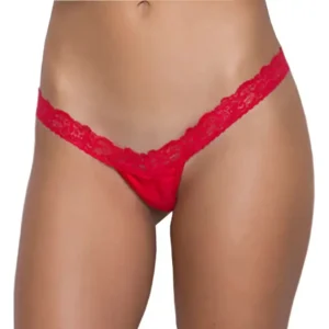 Women's Soft Lace Thong Seductive Panty