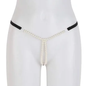 Women's Sexy Pearl Erotic Panty