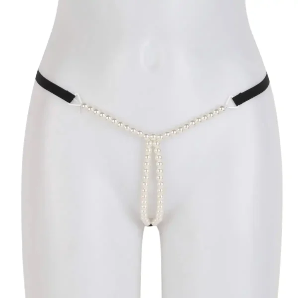 Women's Sexy Pearl Erotic Panty