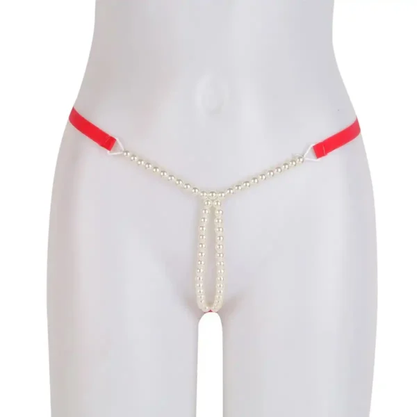Women's Sexy Pearl Erotic Panty - Image 4