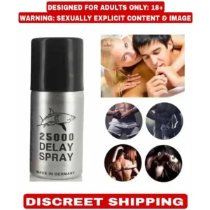Deadly Power 25000 Delay Spray with Vitamin 'E' | Effective Delay Spray