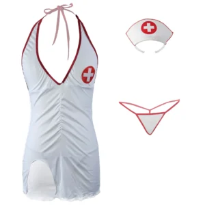 Women's One Piece Nurse Design Costume Wear