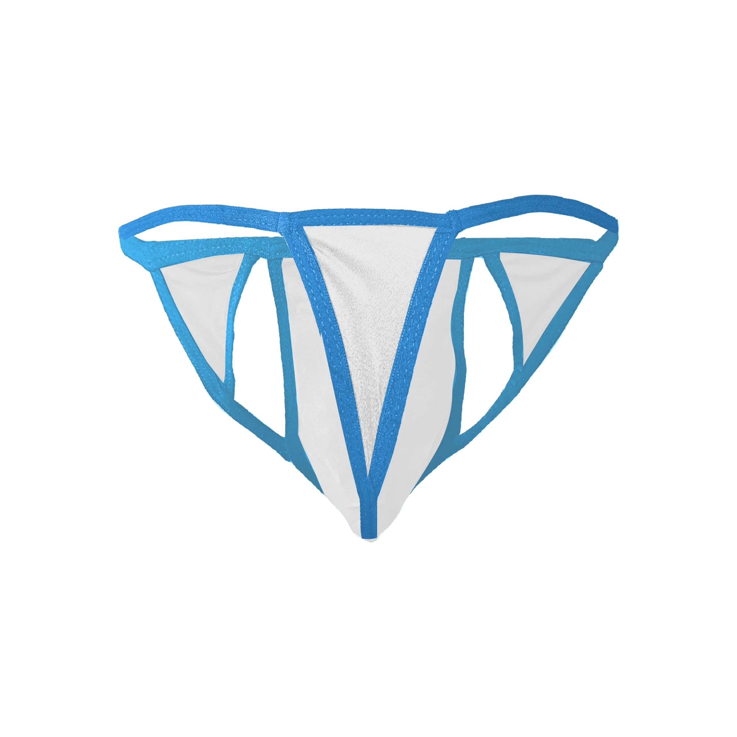 Men's Hollow Design White Color Underwear - Image 2