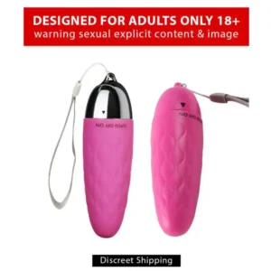 Premium Quality Oval Shape Vibrator Massager For Women