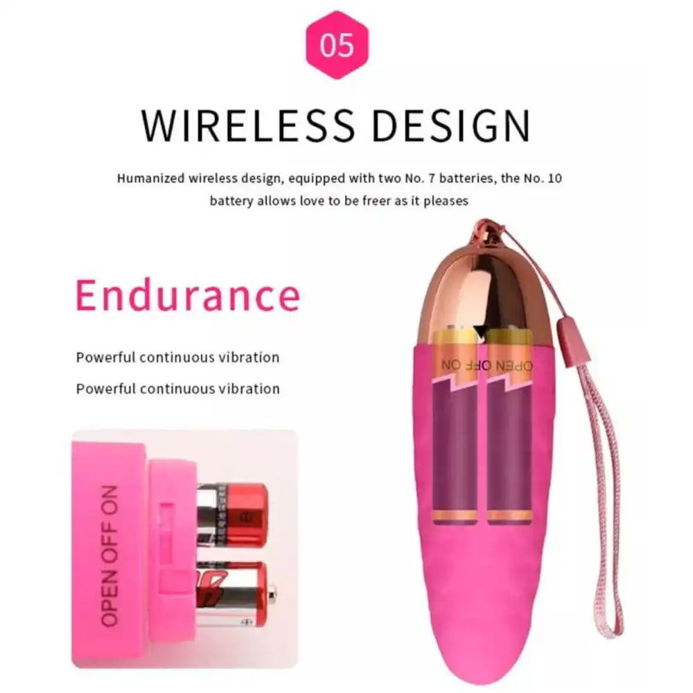 Premium Quality Oval Shape Vibrator Massager For Women - Image 3