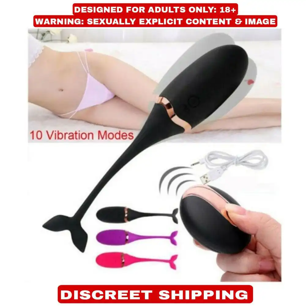 Wireless Remote Control And USB Charging Toy Massager For Women