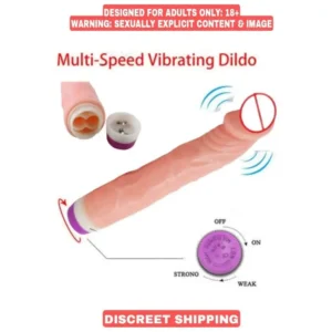 9"Long & Soft Vibrating falloimitator Massager For Girls