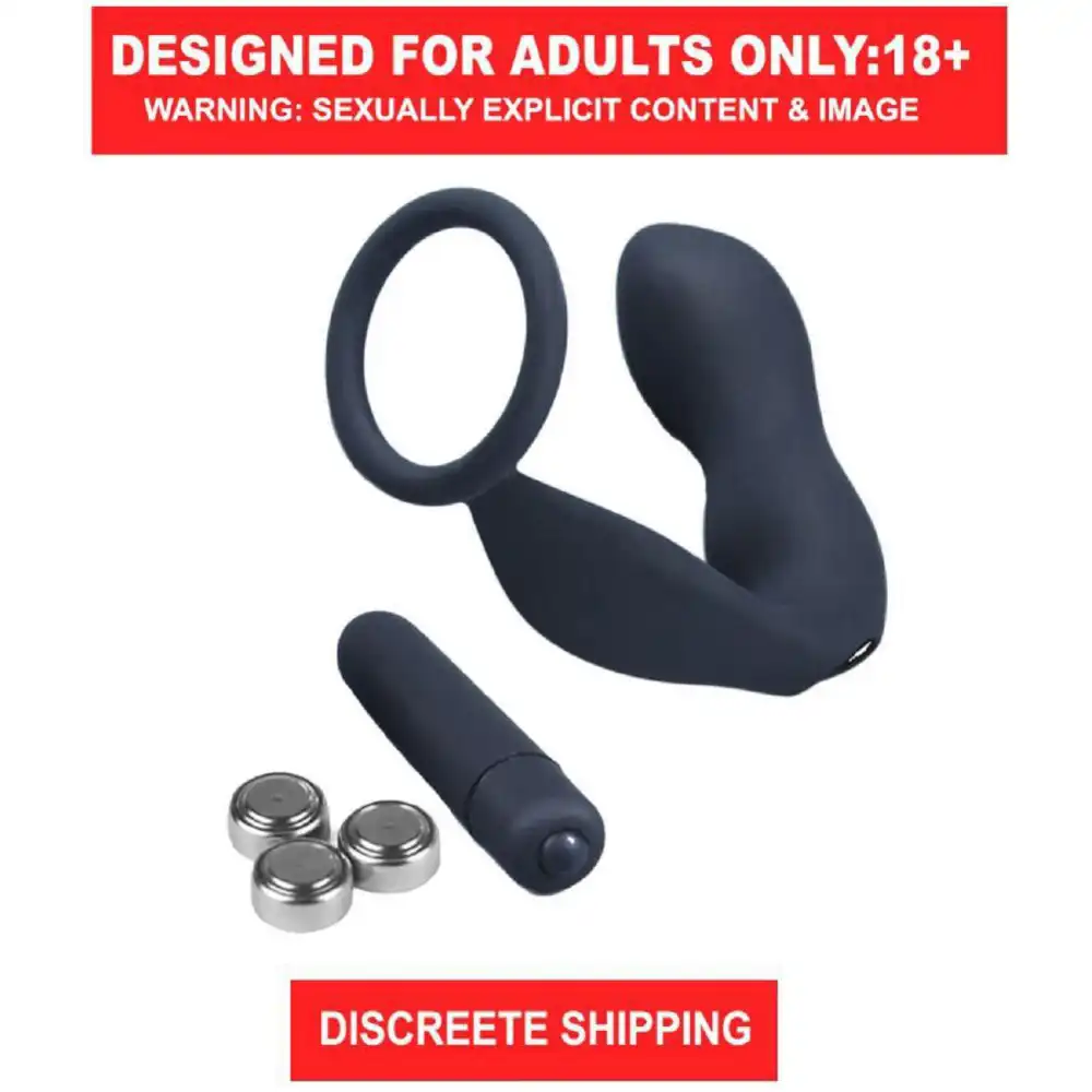 Silicone Stimulate Prostate Massager and Vibrator