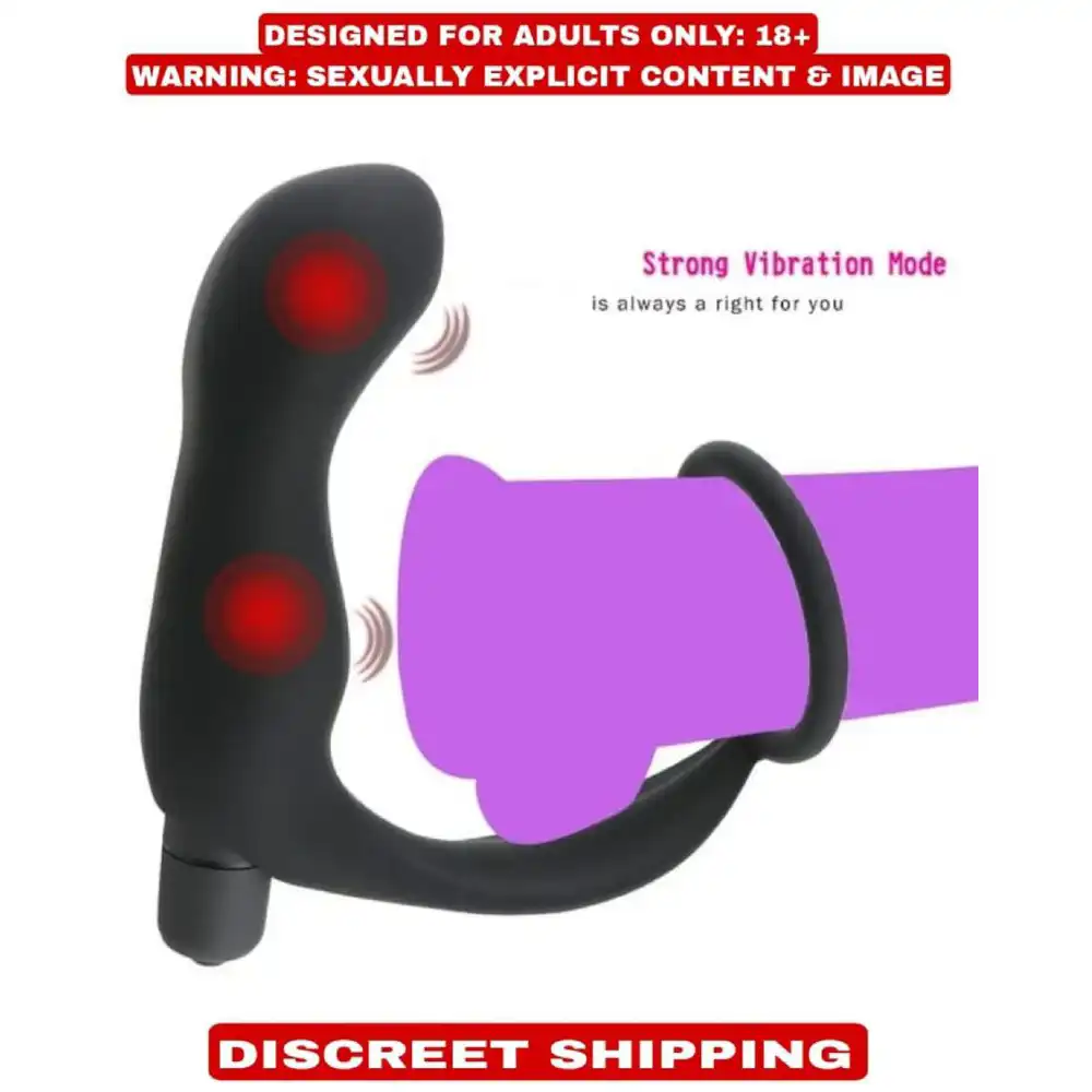 Silicone Stimulate Prostate Massager and Vibrator - Image 3
