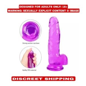 Jelly suction Pleasure Massager for women (random color)