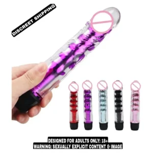 Jelly Soft Realistic Vibrator Massager for Women