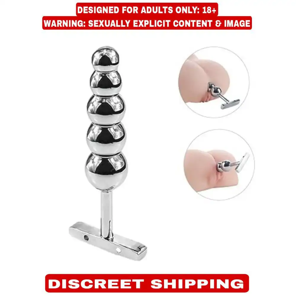 T-Handle Stainless Steel Plug Toy - Image 2