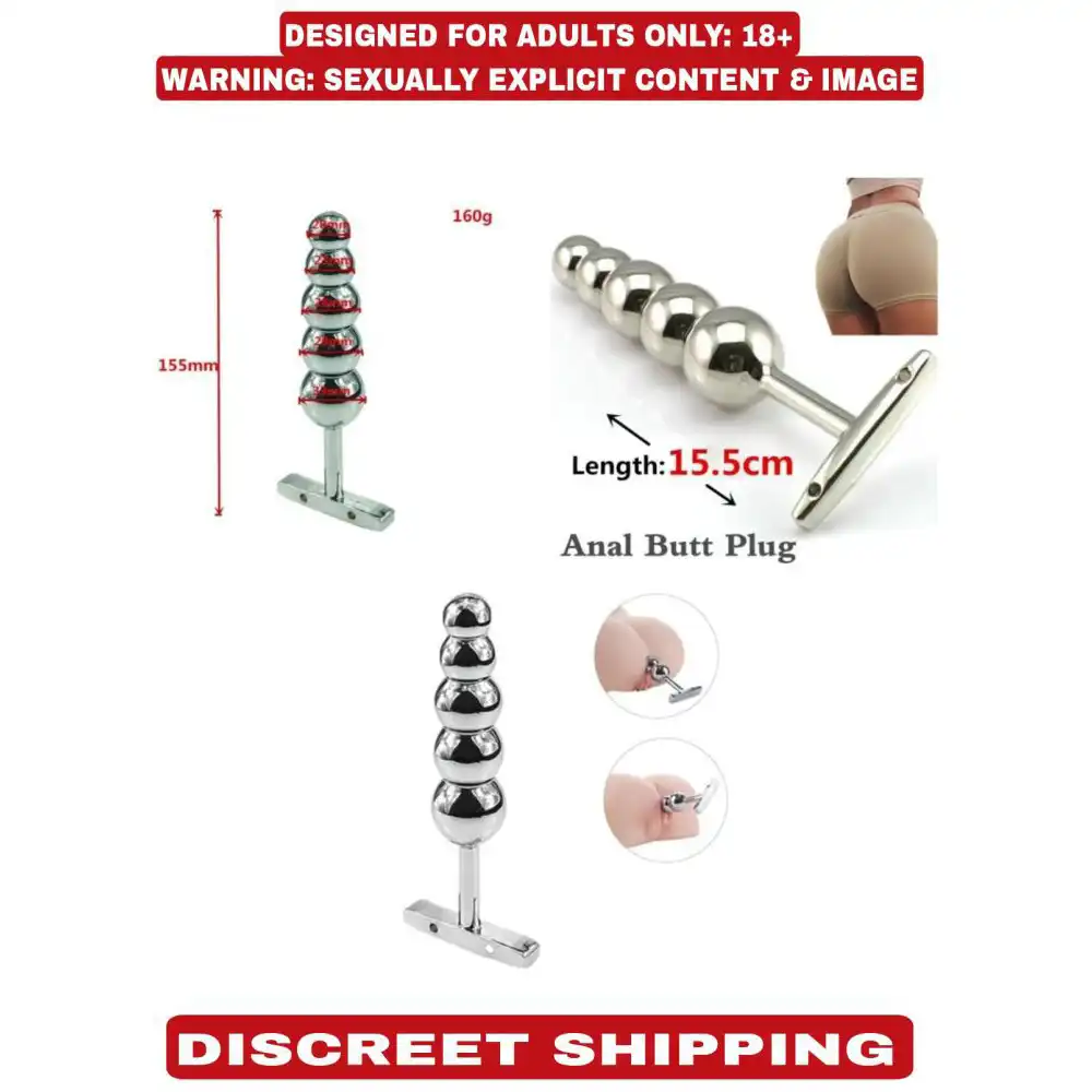 T-Handle Stainless Steel Plug Toy - Image 3