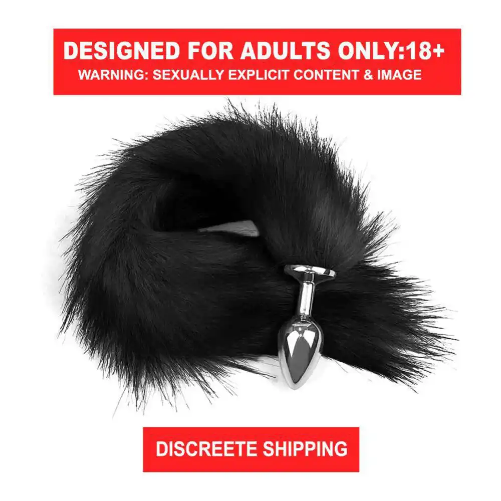 Stainless Steel Plug Soft Fox Tail Toy For Women