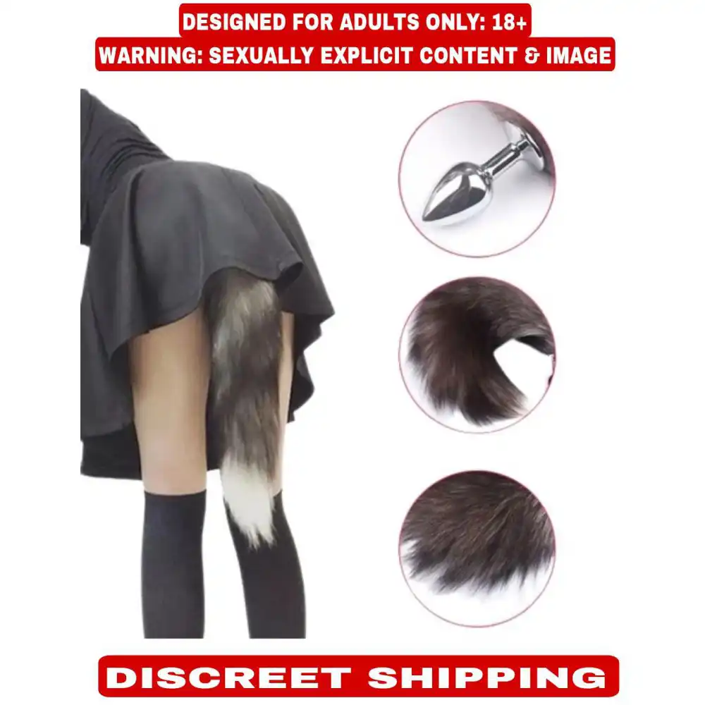Stainless Steel Plug Soft Fox Tail Toy For Women - Image 2