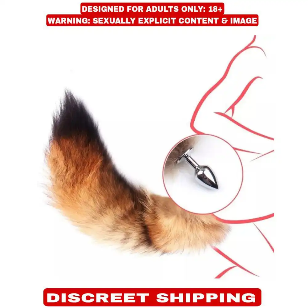 Stainless Steel Plug Soft Fox Tail Toy For Women - Image 4