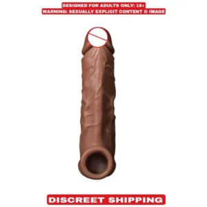 Jumbo Head Silicone Sleeve For Men