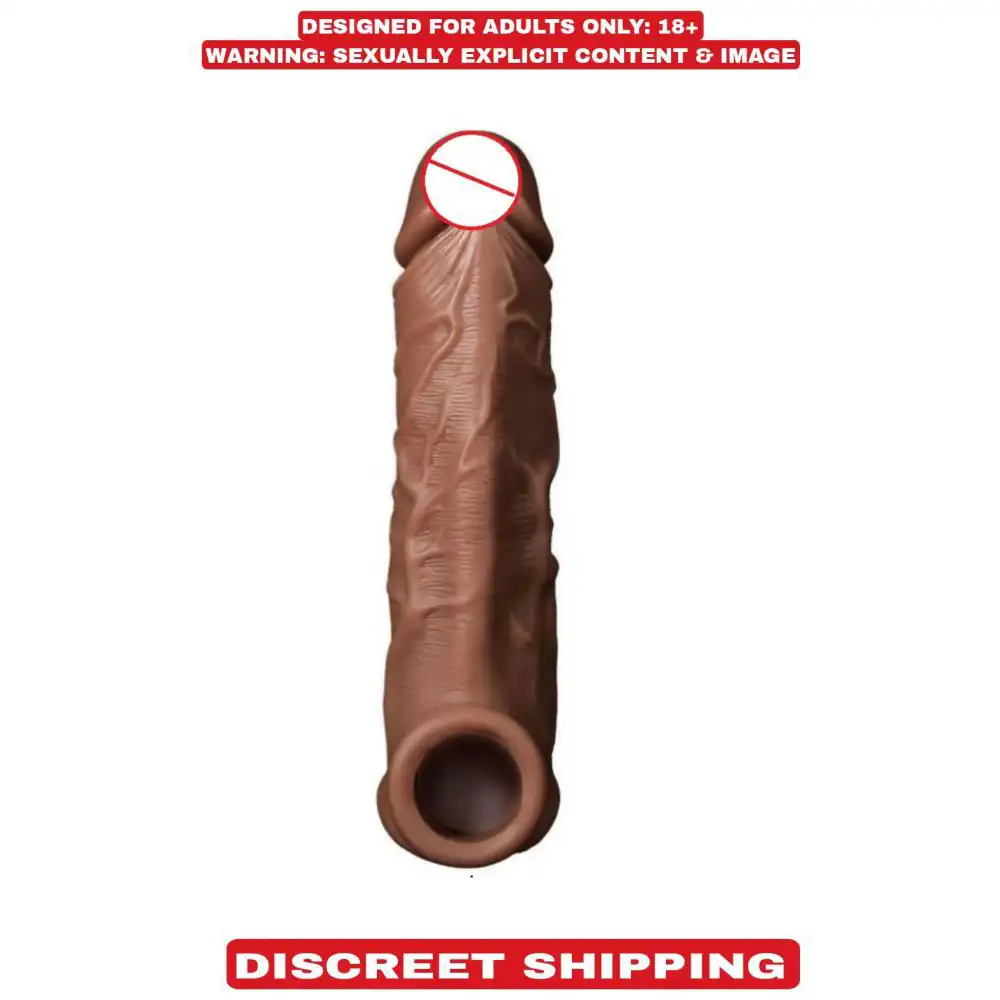 Jumbo Head Silicone Sleeve For Men