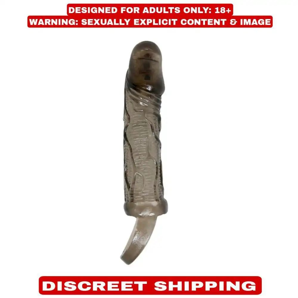 Reusable Silicone Vibrating Sleeve - Image 4