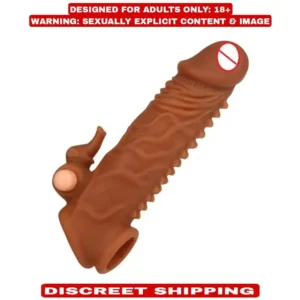 Double Hole Vibrating Sleeve For Men